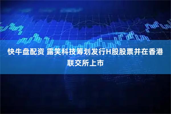 快牛盘配资 露笑科技筹划发行H股股票并在香港联交所上市